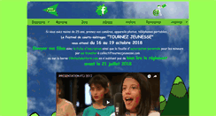 Desktop Screenshot of festivaltournezjeunesse.com